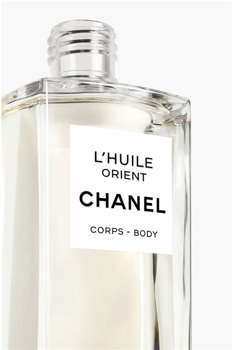 huile d'orient chanel|L’HUILE ORIENT Body Massage Oil .